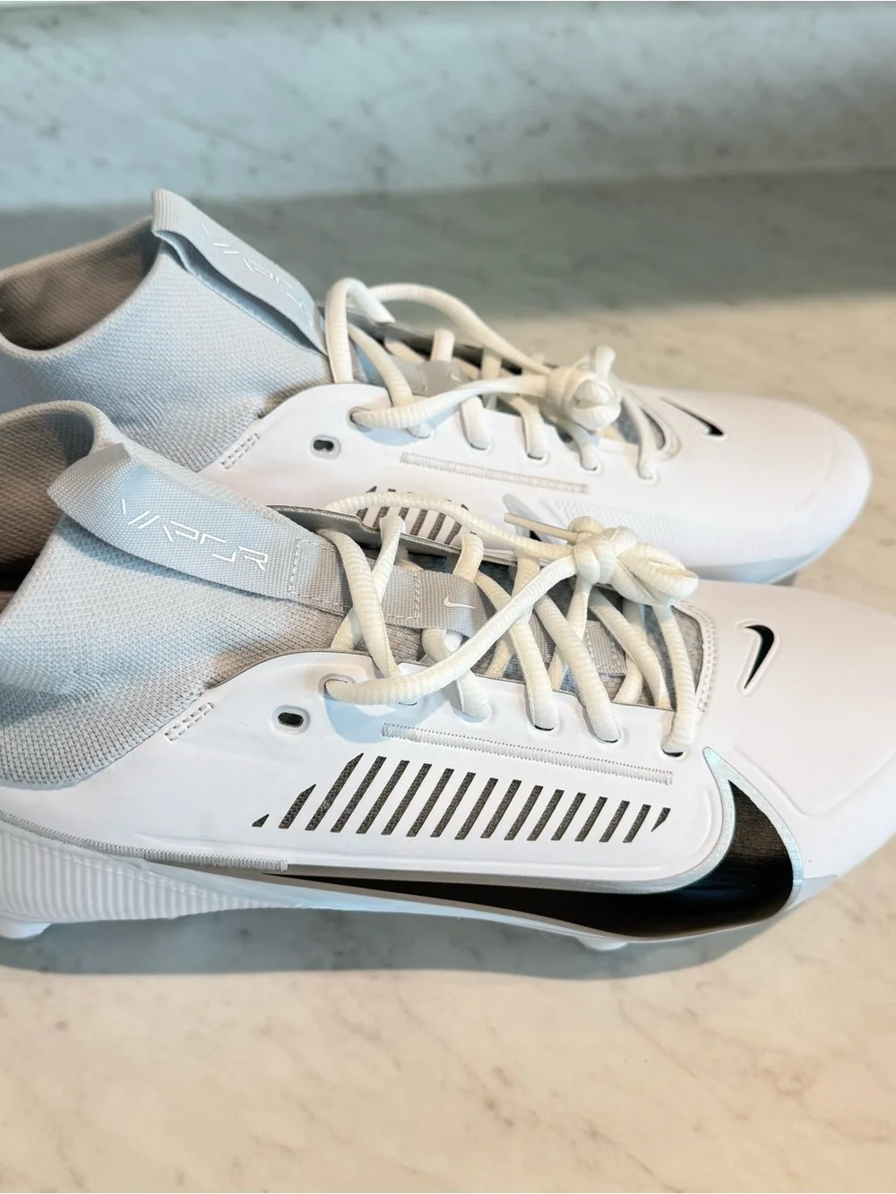 Nike Vapor Edge Pro 360 2 Detachable Football Cleats Men Sz 10 WIDE FJ7019-100